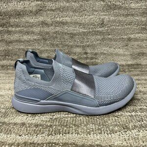 APL Athletic Propulsion Labs Techloom Bliss Mens 7.5 Blue Slip On Running Shoes